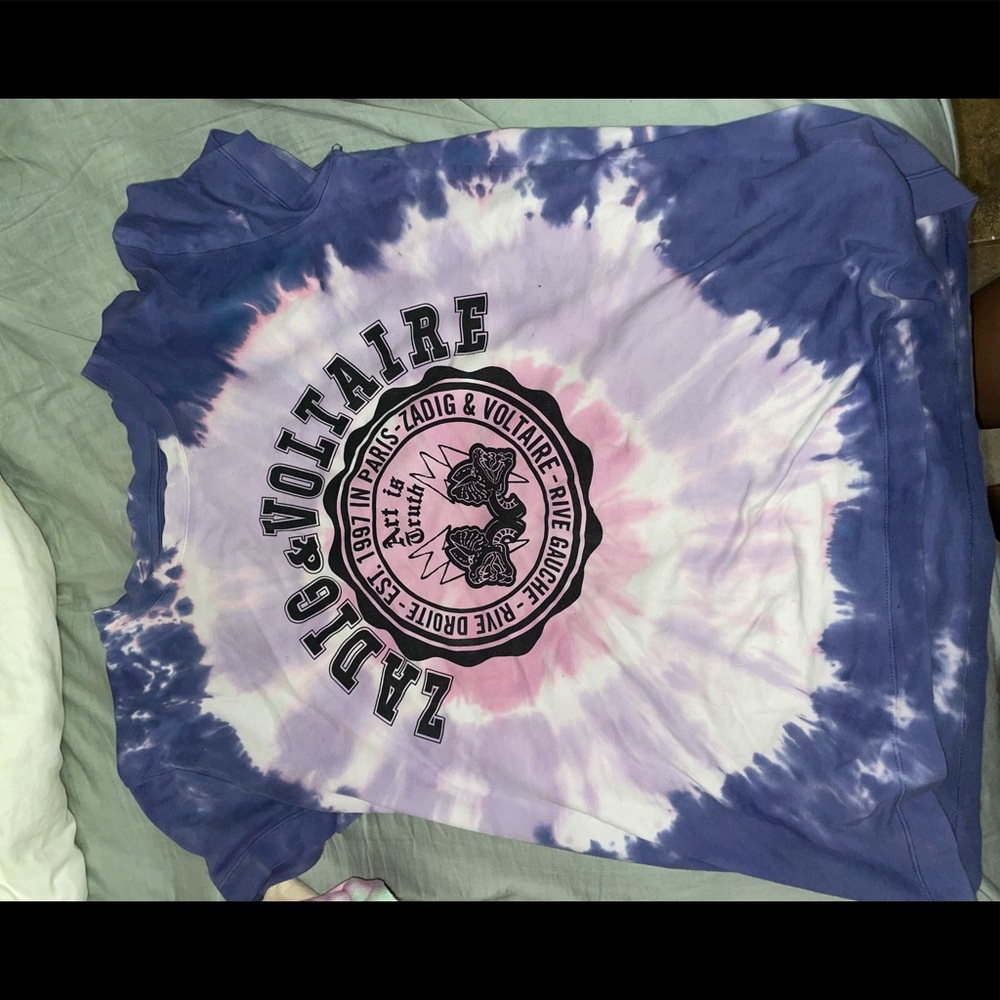 Zadig & Voltaire tie dye t-shirt